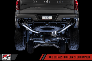 AWE 2FG Exhaust Suite (Performance H-Pipe) - Ford Raptor Gen2