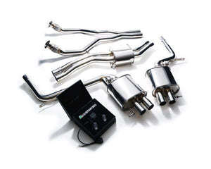 ARMYTRIX Stainless Steel Valvetronic Catback Exhaust System w|Wireless Remote Control Audi RS5 B8 4.2L V8 FSI 11-16