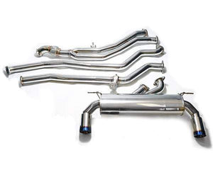 ARMYTRIX Stainless Steel Valvetronic Catback Exhaust System Dual Blue Coated Tips BMW M135i | M235i F2x 12-15