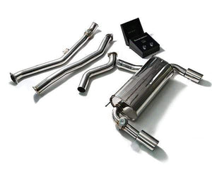 ARMYTRIX Stainless Steel Valvetronic Catback Exhaust Dual Chrome Tip BMW 335i | 435i F3x 12-15