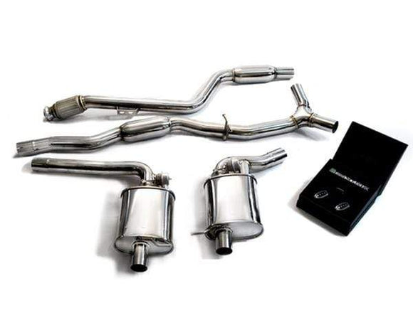 ARMYTRIX Stainless Steel Valvetronic Catback Exhaust System Mercedes Benz C-Class W205 LHD 15+