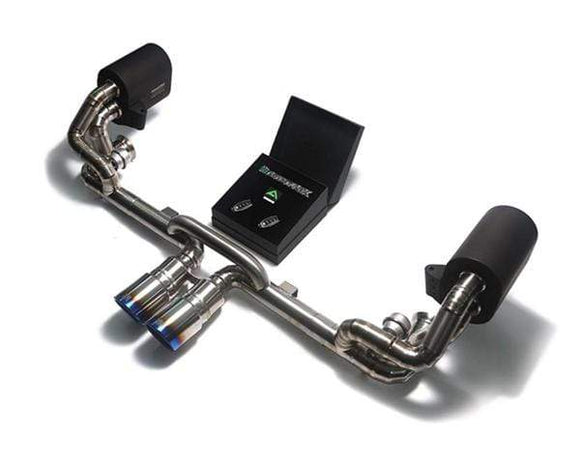 ARMYTRIX Stainless Steel Valvetronic Exhaust System Dual CarbonTips Porsche 991 GT3 | GT3 RS 14-17