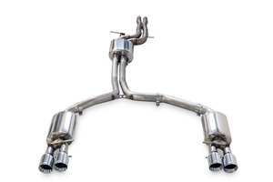 AWE Resonated Downpipes - Audi B8 / C7 / S4 / S5 / A6 / A7 3.0T