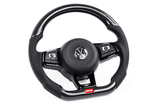 APR Steering Wheel - Carbon Fiber & Perforated Leather - MK7